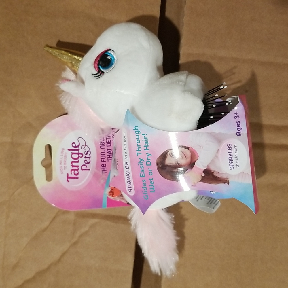 New Tangle Pets Unicorn Child Handbrush